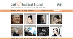 Desktop Screenshot of eastneukfestival.com