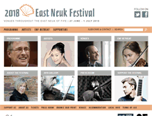 Tablet Screenshot of eastneukfestival.com